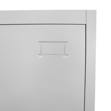 vidaXL Запирающийся шкаф с 2 отделениями 38 x 45 x 180 см 244473