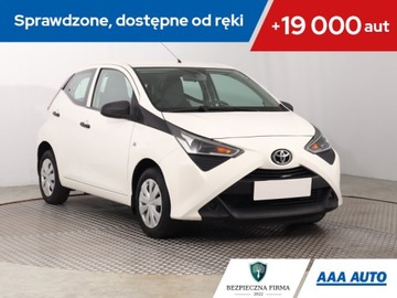 Toyota Aygo II Hatchback 3d Facelifting 1.0 VVT-i 72KM 2018 Toyota Aygo 1.0 VVT-i, Salon Polska, Klima