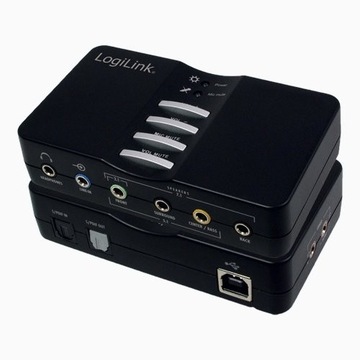 LOGILINK Karta dzwiekowa 7.1 USB 8-kanalowa