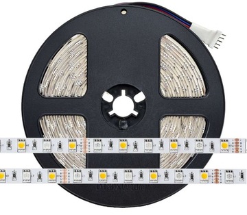 TAŚMA LED 5050 300LED IP20 12V RGB 5m