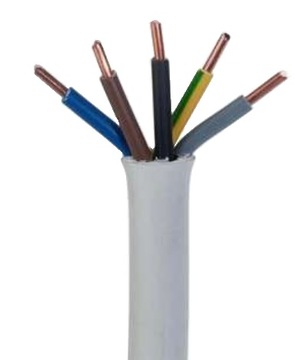 Przewód instalacyjny okrągły YDY 5x10 450/750V