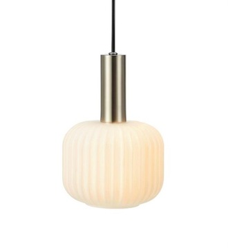 Biała elegancka szklana lampa wisząca SOBER 108122 Markslojd