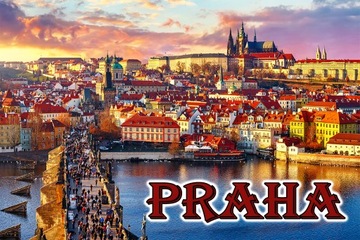 ПРАГА - МАГНИТЫ НА ХОЛОДИЛЬНИКИ МИРОВОГО ГОРОДА