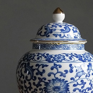 2 szt. Nowoczesny ceramiczny wazon ze słoikiem na imbir. Życie w domu