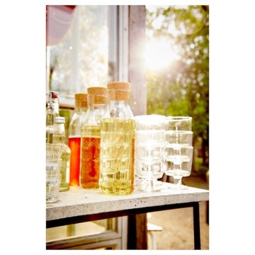 10 шт. КАРАФ Графин - прозрачное стекло 1,0 л.