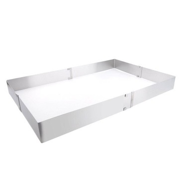 5cm RANT BLACHA FORMA REGULOWANA OPASKA DO PIECZENIA CIASTA BISZKOPTU