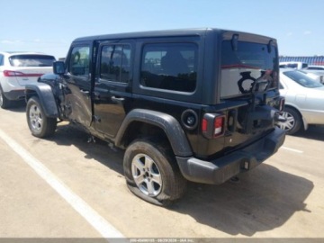 Jeep Wrangler IV 2020 Jeep Wrangler Unlimited Sport 2020, 3.6L V6 285KM, odpala i jezdzi, od ube, zdjęcie 3
