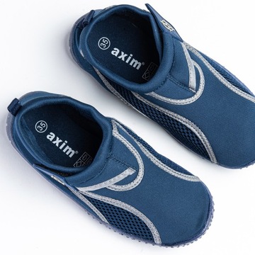 AXIM 22703 BUTY DO WODY PIANKOWE DZIECIĘCE GRANATOWE R 27