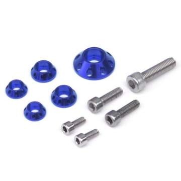 Набор болтов и гаек для крепления пластика оранжевый YCF dirt pitbike