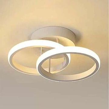 Żyrandol sufitowy LED, ciepła biel 3000K