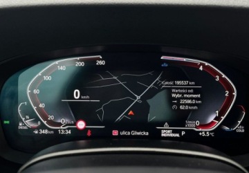 BMW Seria 5 G30-G31 Touring Facelifting 2.0 520d 190KM 2022 BMW Seria 5 Skora Automat Hak Virtual Grzane fotele Led Navi Kamera, zdjęcie 19