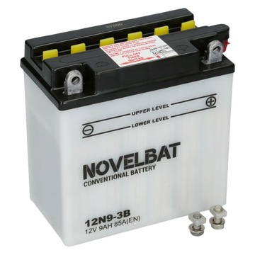 Akumulator Novelbat 12N9-3B 12V 9Ah 85A P+