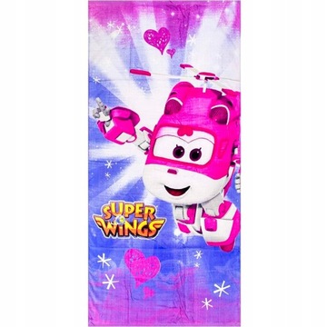 Ręcznik Bawełniany Dziecięcy 70 x 140 Super Wings