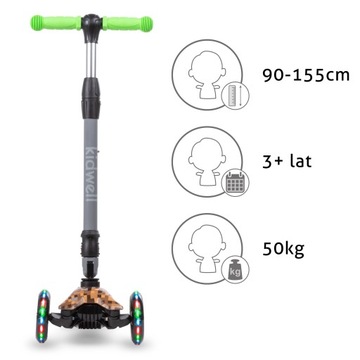 Hulajnoga trójkołowa Kidwell Vento game