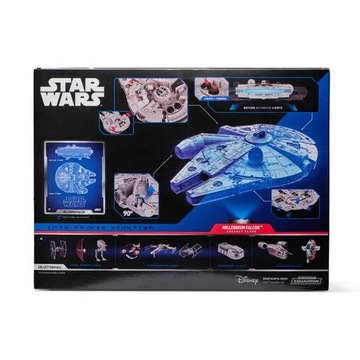 ЗВЕЗДНЫЕ ВОЙНЫ: Автомобиль «Тысячелетний сокол» + 4 фигурки