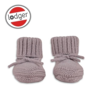 Lodger Baby Clogs 100% мериносовая шерсть розовый для 0-6 месяцев