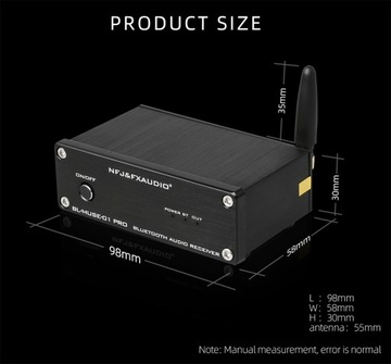 Аудиоресивер FX-AUDIO BL-MUSE-01PRO