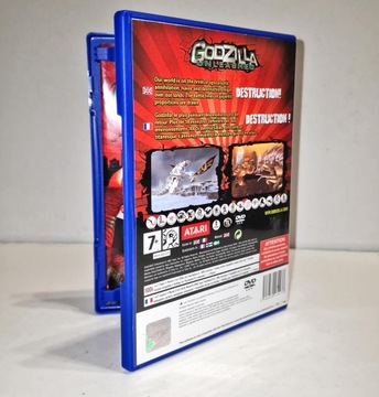 ДИСКИ С ИГРОВЫМ ХОДОМ ДЛЯ PS2 3XA «GODZILLA UNLEASHED»