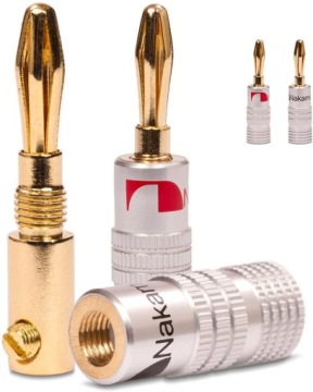 NAKAMICHI BANANA GOLD BANANA РАЗЪЕМ ДЛЯ ДИНАМИКА 2 шт.