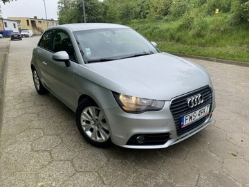 Audi A1 I Hatchback 3d 1.6 TDI 105KM 2012 Audi A1 Zarejestrowany Klima Tempomat 1.6 TDI