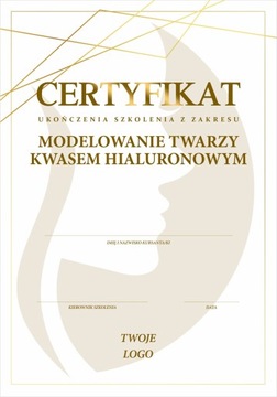 Certyfikat Dyplom - druk od 1 szt.