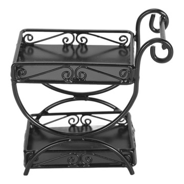 Миниатюрная садовая тележка 1:12 с изысканными деталями, металлический домик для K8