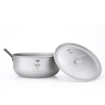 1,8 l Keith Titanium Stockpot Naczynia kempingowe