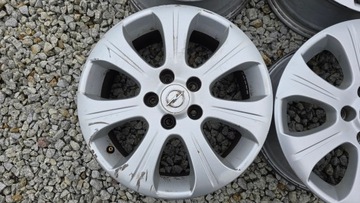4× DISK HLINÍK OPEL OE 6.5" X 16" 5X110 ET 39