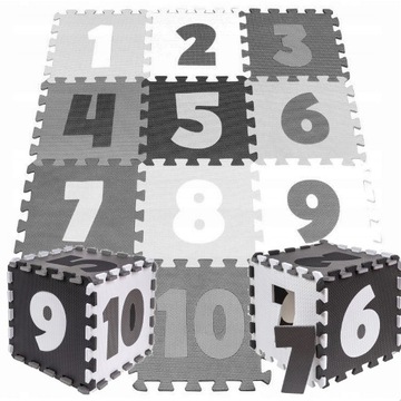 Пенный развивающий коврик Пенопласт Пазл для малышей и детей КОВЕР ДЛЯ ДЕТЕЙ.