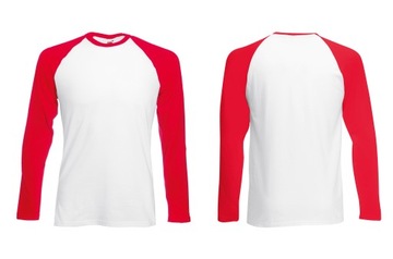 БЕЙСБОЛЬНАЯ ФУТБОЛКА С ДЛИННЫМ РУКАВОМ — Фрукты — размер XL