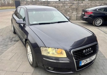 Audi A8 D3 Sedan 3.0 V6 TDI 233KM 2005 Audi A8 3.0 TDI Quattro AUTOMAT Zadbany Atrakcyjny wyglad Zamiana