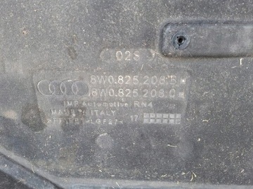 AUDI A4 B9 8W0825208B PRAVÁ DESKA PODVOZKU