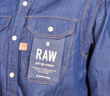 G-STAR RAW koszula blue WOLKER SHIRT _ M