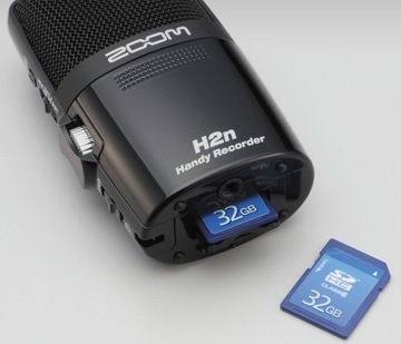 Диктофон ZOOM H2n, диктофон, 5 МИКРОФОНОВ