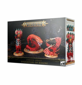 AGE OF SIGMAR Бесконечные заклинания Дочери Кхаина