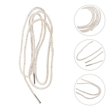 Шнурки с кристаллами Хрустальные тапочки с цирконами