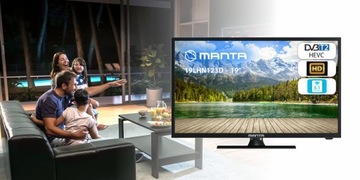 19-дюймовый телевизор Manta 19LHN123D DVB-T2/HEVC 12 В