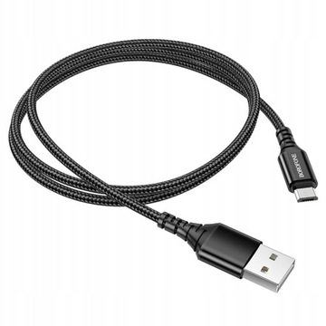 Kabel Micro USB 2,4 A 1m Oplot JAKOŚĆ
