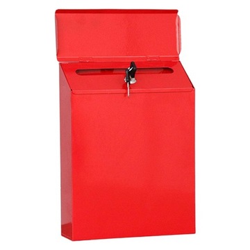 Skrzynka pocztowa ścienna Post Mail Rainproof czerwona