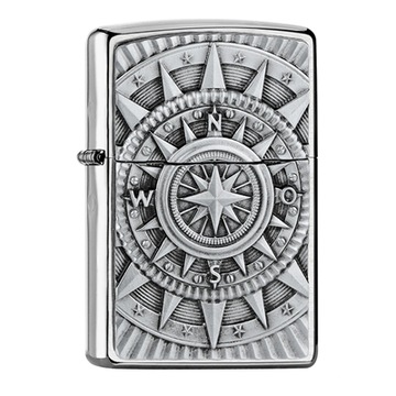 ЗАЖИГАЛКА С ЭМБЛЕМОЙ ZIPPO COMPASS 3484