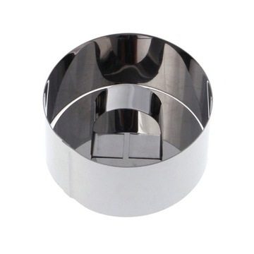 Металлические кольца для выпечки Нержавеющая сталь Нажимная пластина Мусс