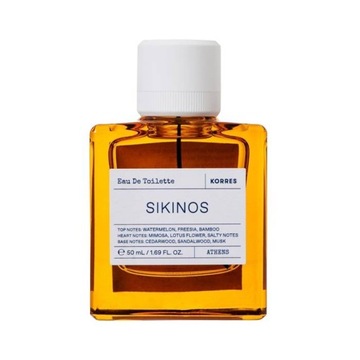 Korres Sikinos Dla Niej WODA TOALETOWA DLA KOBIET Perfumy damskie 50ml