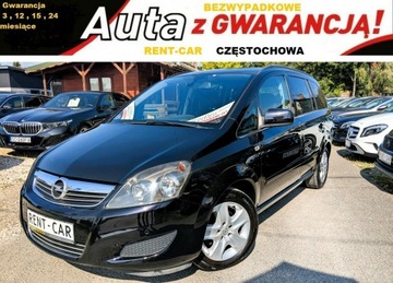Opel Zafira B 1.6 Twinport ecoFLEX 115KM 2011 Opel Zafira 1.6i 116PS OPŁACONY Bezwypadkowy