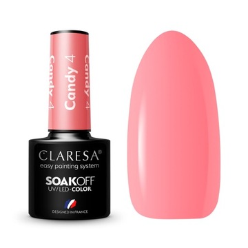 CLARESA lakier hybrydowy CANDY 4 UV/LED 5g