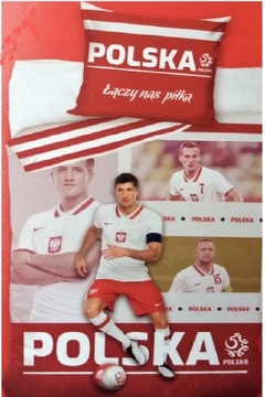 KOMPLET POŚCIELI 160X200 REPREZENTACJA POLSKI