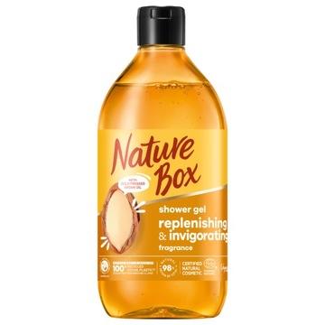 Nature Box Żel pod prysznic olejek arganowy 385ml