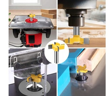 Фреза для строгания древесины с прямыми канавками 51x12,7 мм, 8 мм