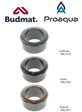 Переходник для водосточной трубы Ø 90/63 Proaqua Budmat ПВХ