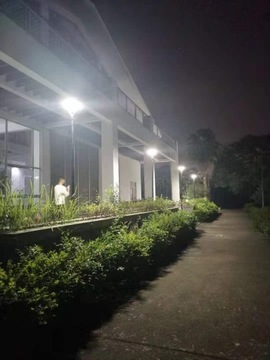 Светодиодный парковый светильник на солнечных батареях SANKO P-06 LED 12W
