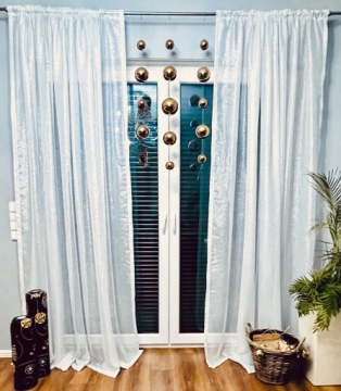 МОРОЗНАЯ ШТОРА ВУАЛЬ ТУМАН ЛЬНЯНАЯ ДОЖДЕВАЯ КАМБИСТ 500X220 ТУННЕЛЬНАЯ ЛЕНТА